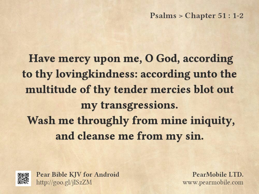 Psalms, Chapter 51:1-2